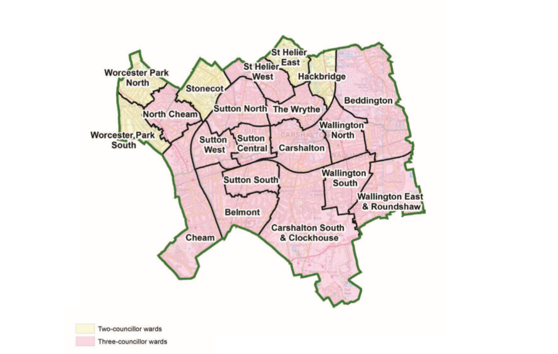 Have Your Say On Ward Boundaries For Sutton Elliot Colburn 0559