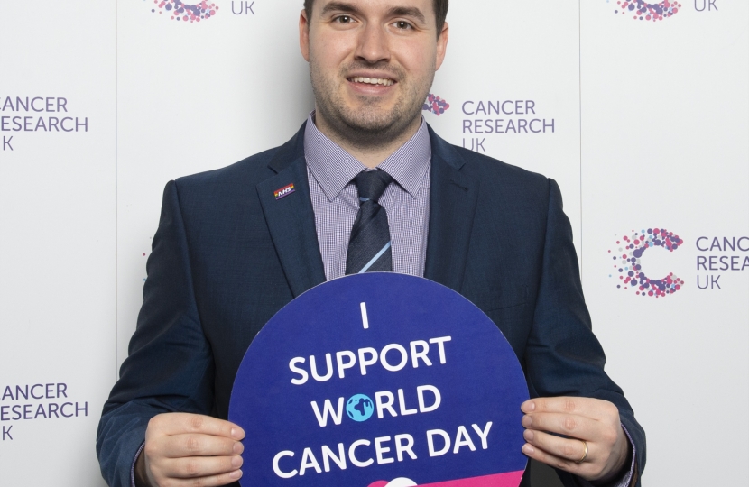 Elliot Colburn World Cancer Day