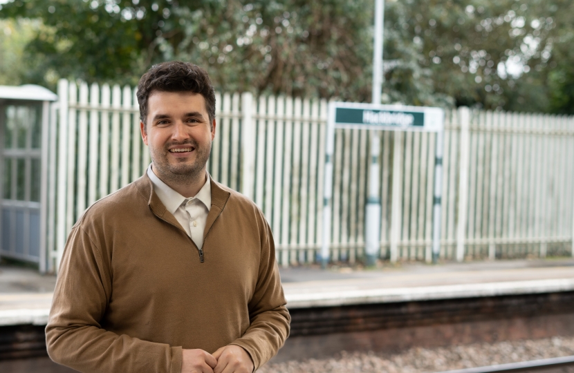 Elliot Colburn Hackbridge Station