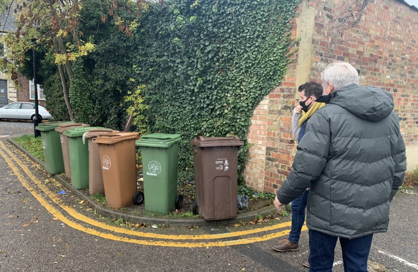 Elliot looking at bins [01]