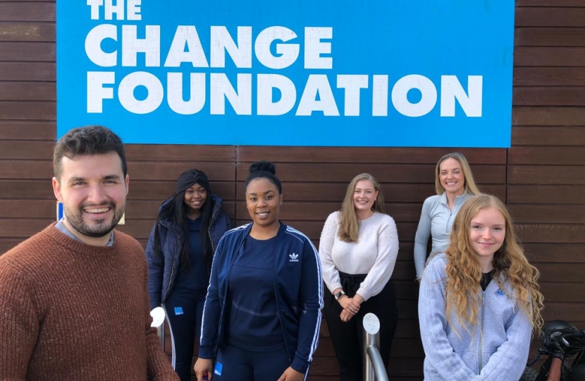 Elliot at Change Foundation