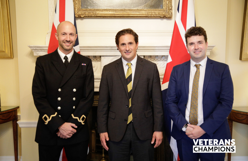 Elliot with Tony and Johnny Mercer MP