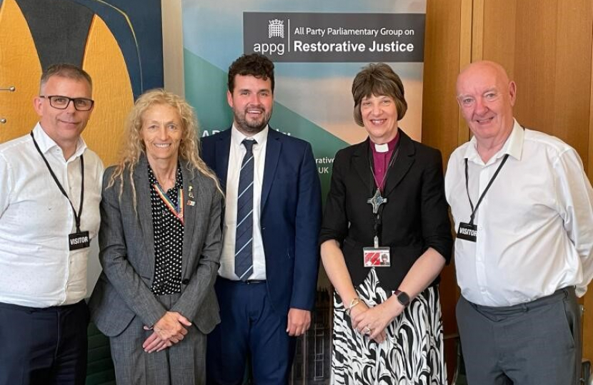 Elliot at a recent APPG RJ meeting