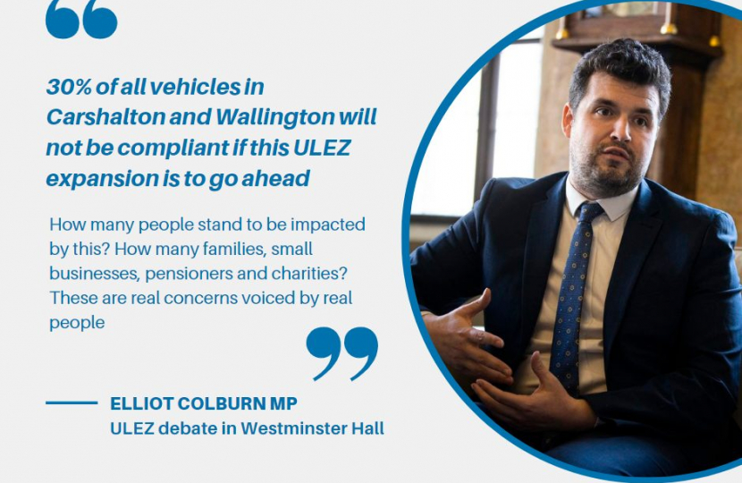 Elliot's speech to Parliament on ULEZ