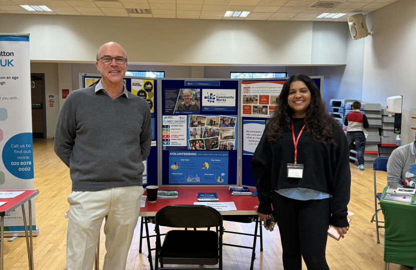 Image of Sutton Community Works stall 