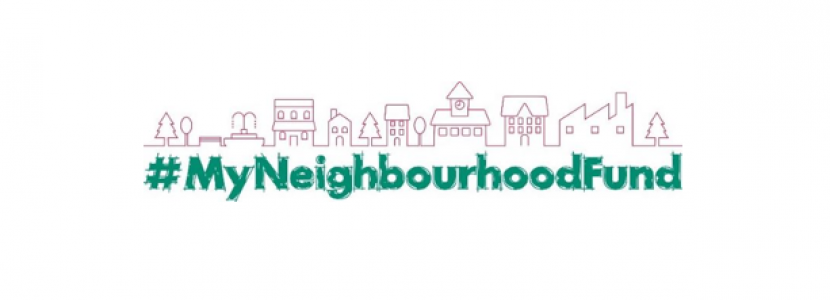 My Neighbourhood Fund 2023 sign