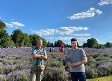 Elliot Colburn MP Lavender Fields