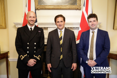 Elliot with Tony and Johnny Mercer MP