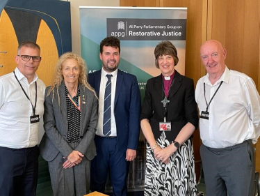 Elliot at a recent APPG RJ meeting