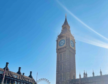 Parliament in the sun