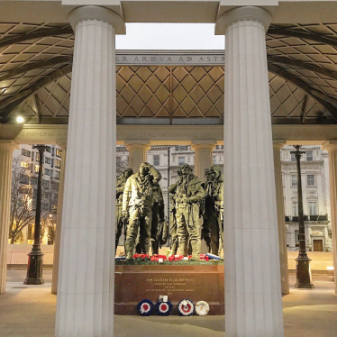 Bomber Command Memorial in Green Park