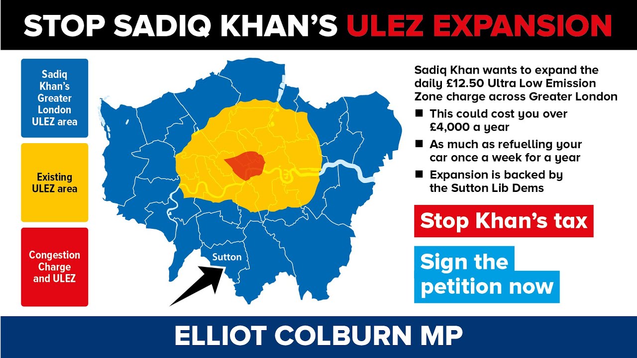 Launching the Petition to Stop the ULEZ expansion to Carshalton and